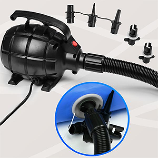 Elektrische Luftpumpe, verschiedene Adapter Air Station